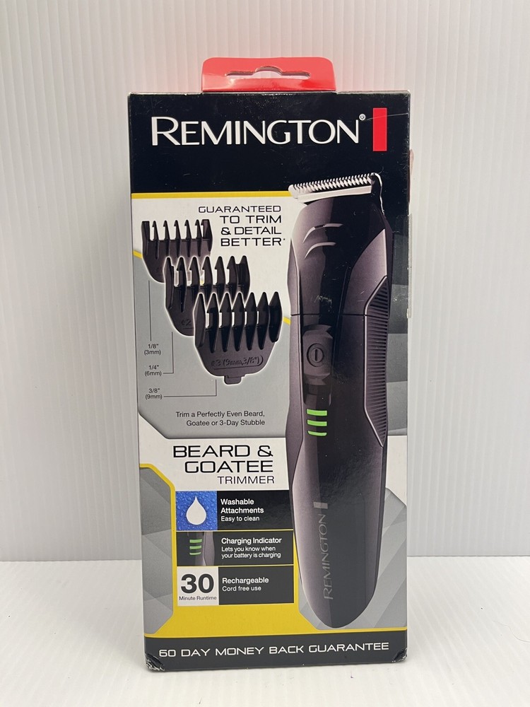 REMINGTON Hair Beard Goatee Rechargeable Full-Size Precision Detail Trimmer New