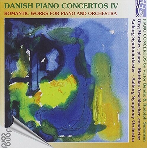 Bendix Danish Piano Concertos 4 CD with Marshev Aalborg Symphony Aeschbacher 2006