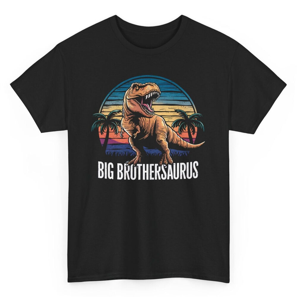 Big Brothersaurus Dinosaur T Rex T-shirt - Vintage Big Brother Novelty Tee