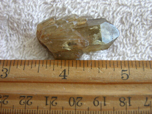 Citrine crystal Castles Congo,Africa all natural FW37