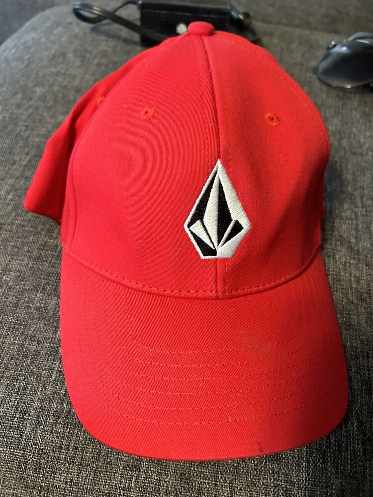 Red Volcom Hat