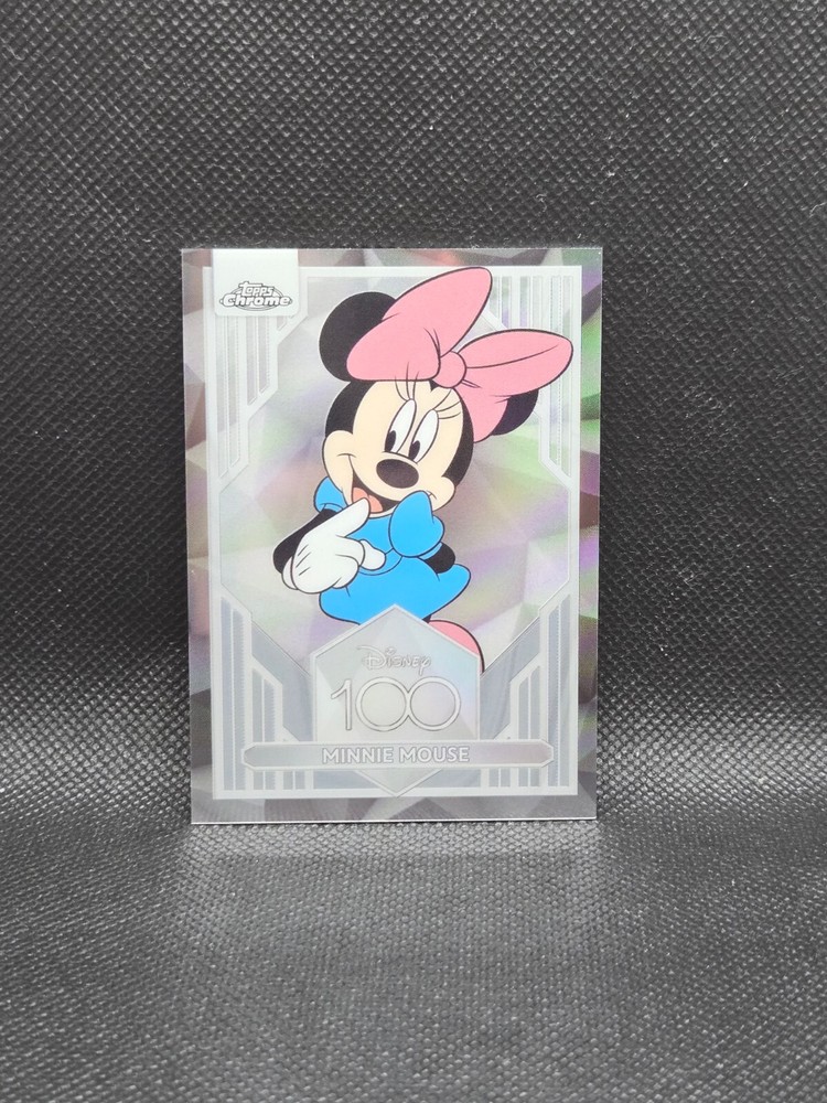 2023 Topps Chrome Disney 100 Minnie Mouse Base #23