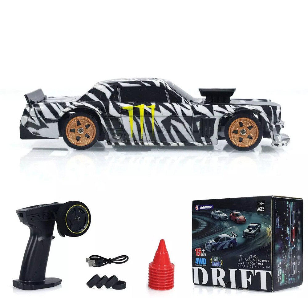 1/43 Radio Control Ready to Run 4WD RC 2.4g Mini Drift Racing Car Toys Model