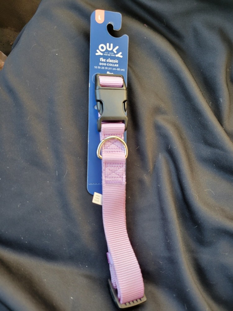 Youly Dog Collar  Large 16-26 Inches  