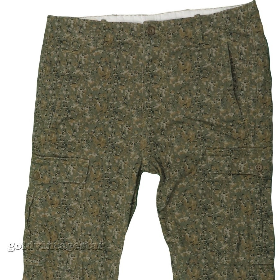 Levis Camo Cargo Military Hunting Pants Size W34