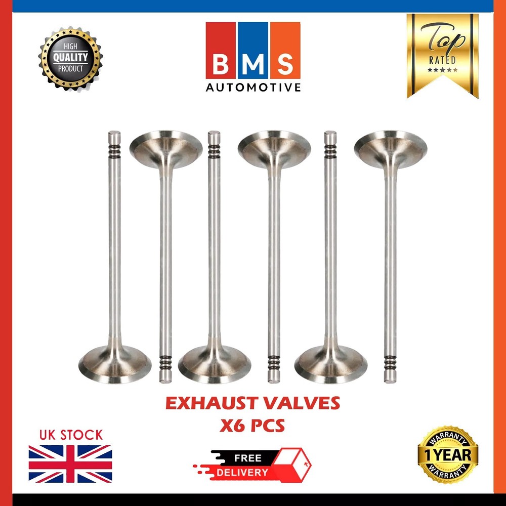 BMW Mini Clubman Countryman 1.5L B38A15 Petrol Engine Exhaust Valve Set 6pcs Vertex  
