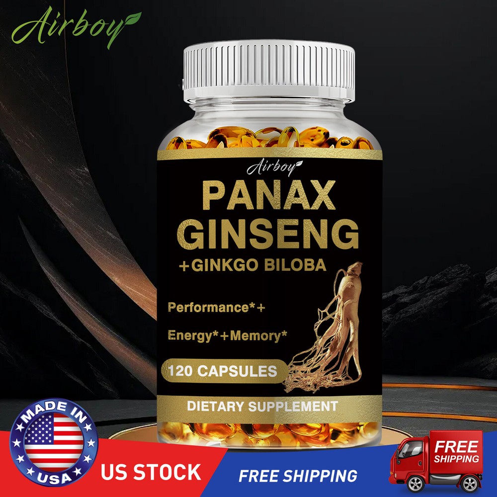 Panax Ginseng Extract - Energy & Endurance, Increasing Confidence, Men's Health