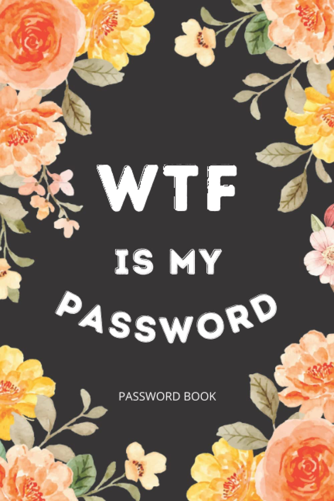 Secure Password Organizer with A-Z Tabs – Find Logins Fast-image