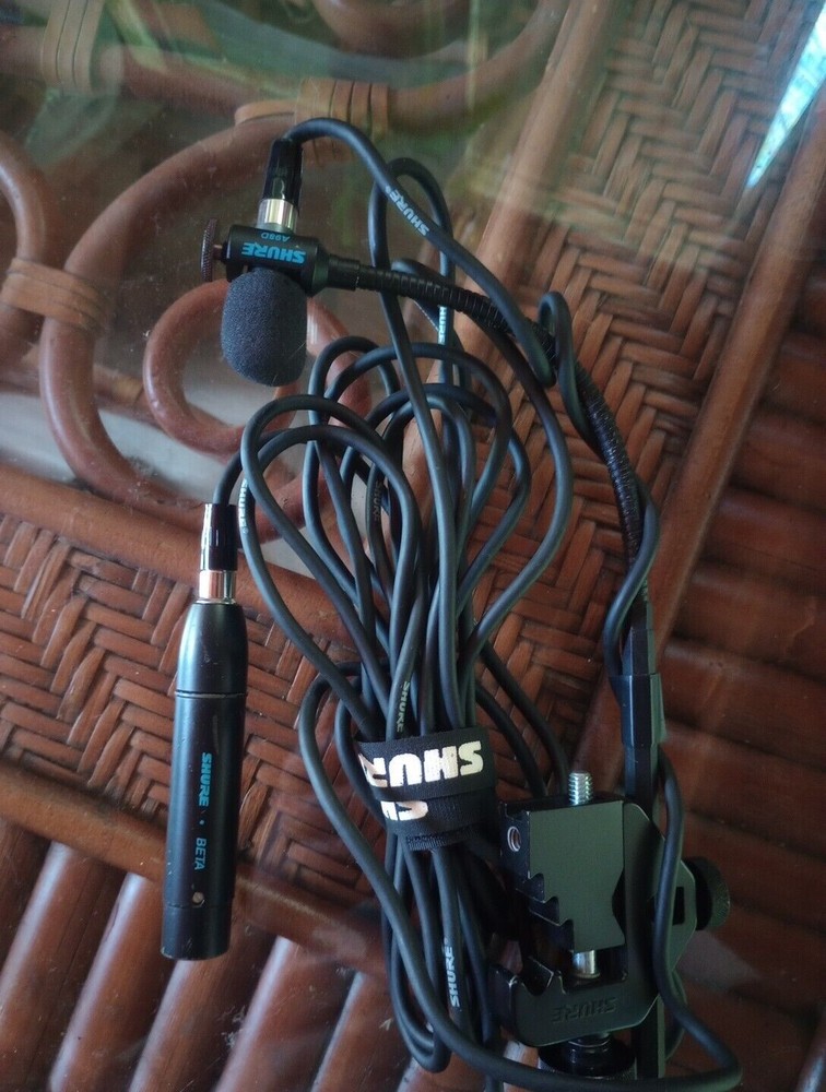 Shure Beta 98AD/C Cardioid Small Diaphragm Condenser Microphone with Drum Mount