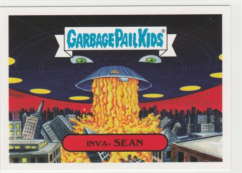 Inva-Sean #5b Garbage Pail Kids GPK 2017 Adam-geddon Series Card  