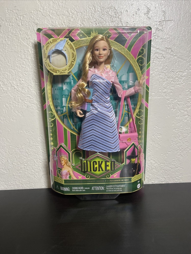 Wicked Movie Glinda At Shiz University Fashion Doll Mattel Error Misprint 🆕✅