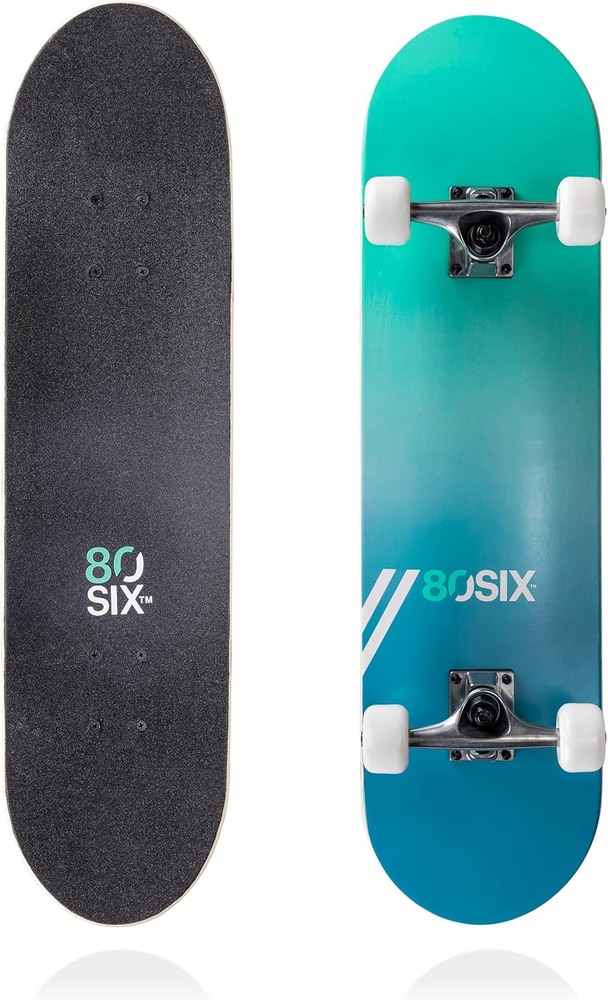 High-Performance Adult & Youth Skateboard with 54mm Wheels & Steel Bearings