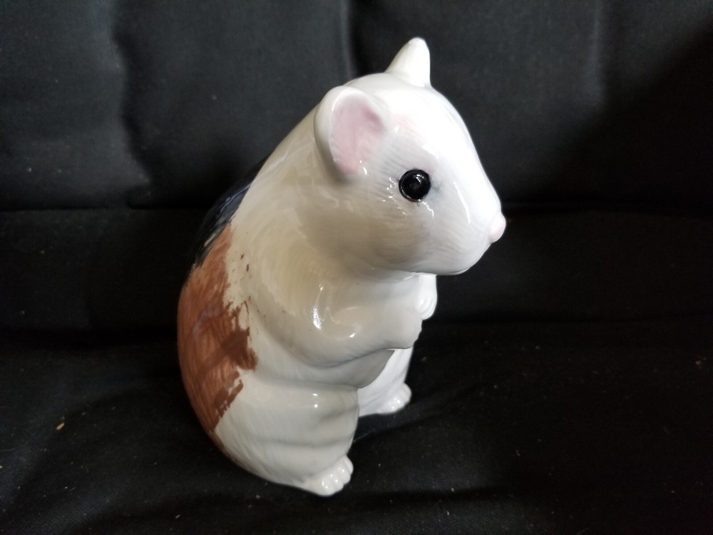 Hand Painted Ceramic Squirrel Coin Bank 6
