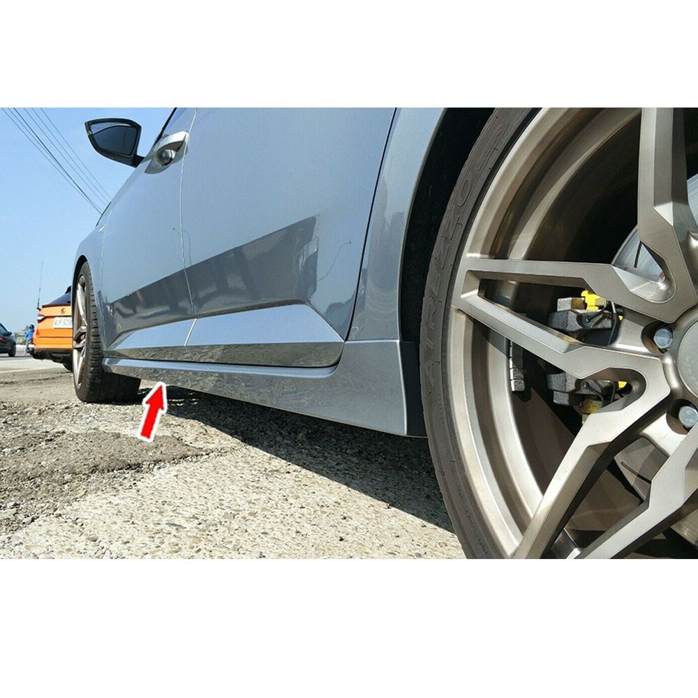 Side Skirt Body Kit For Skoda Superb Sedan Combi III 2015-2020 B8 Look Unpainted