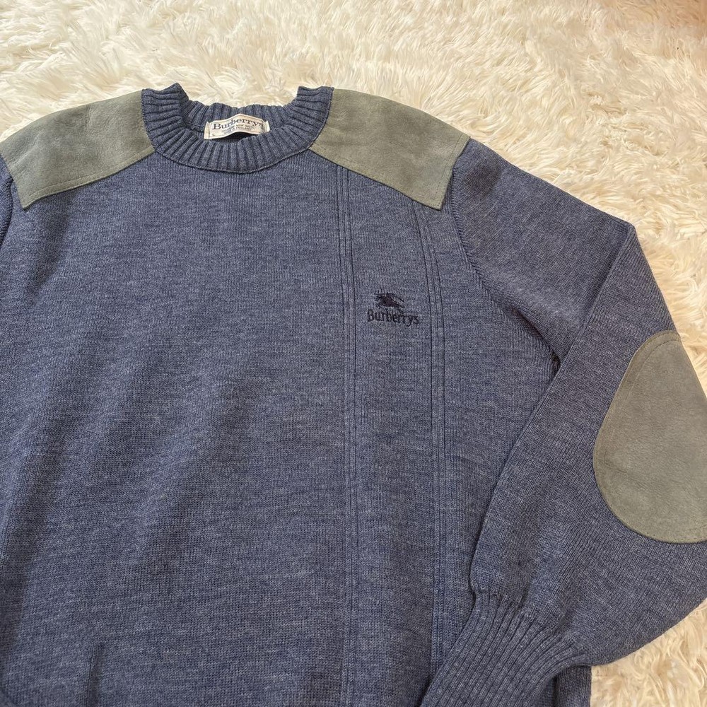 Burberry knit sweater Men's Fashion from Japan