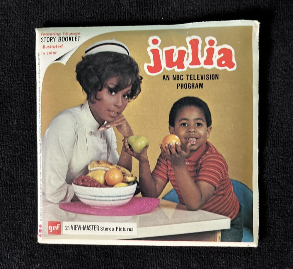 Viewmaster 3 Reels Set- Julia NBC Television Show- GAF- B 572
