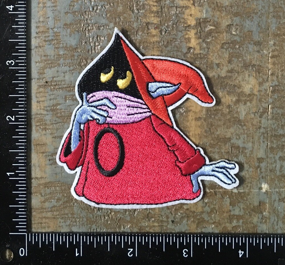 He-Man Masters of the Universe Sorcerer Embroidered Iron-On Patch by ORKO