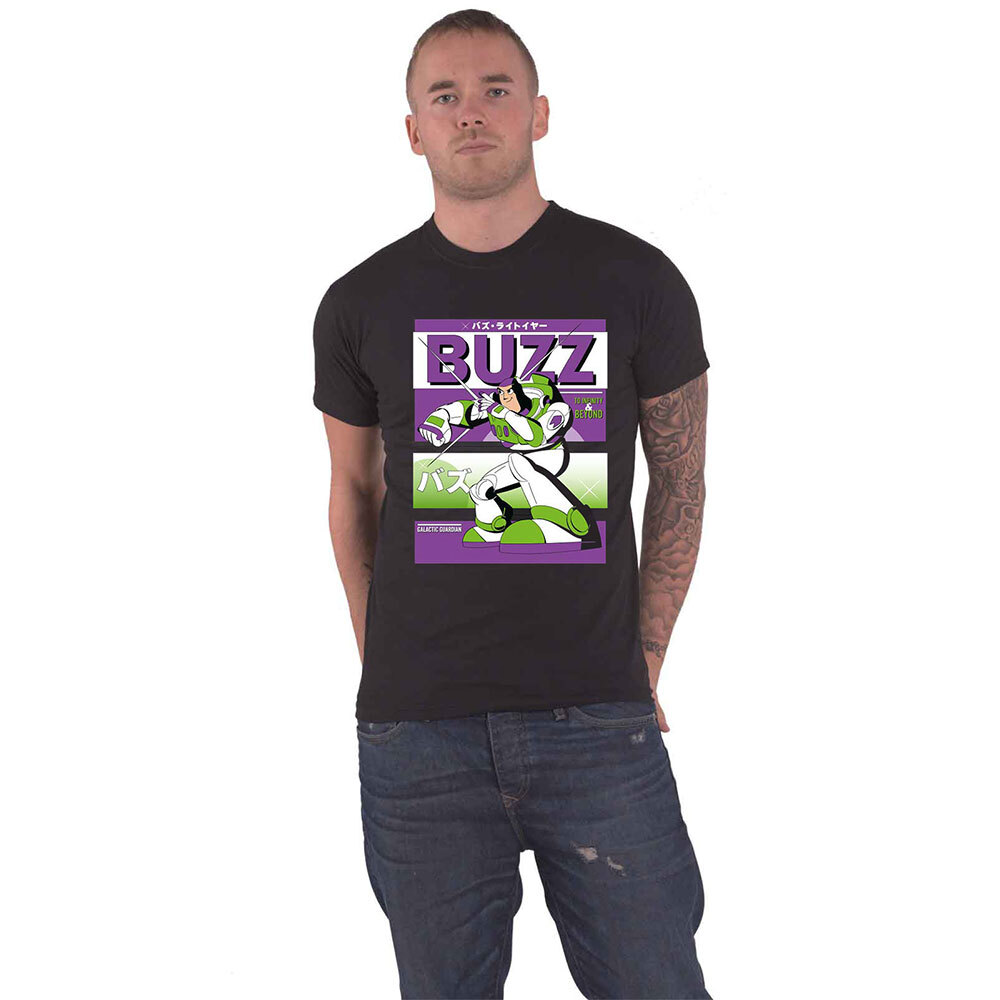 Toy Story Buzz Japanese Logo T Shirt