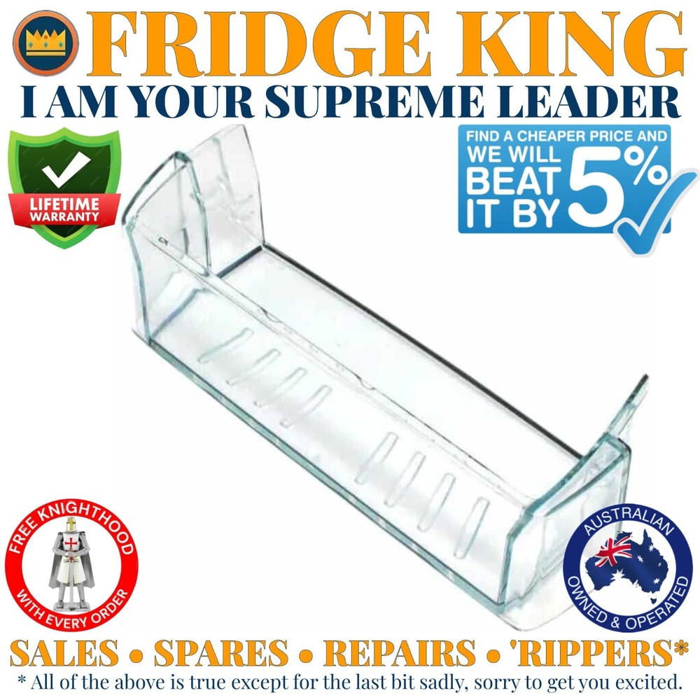 Westinghouse fridge freezer door shelf bin tray WSE6100SA*8 1448357 1445701