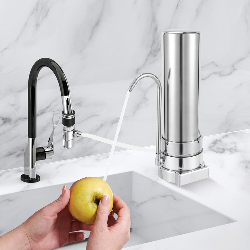 Stainless Steel Countertop Filter Water Filtration Filter Sink Drinking System