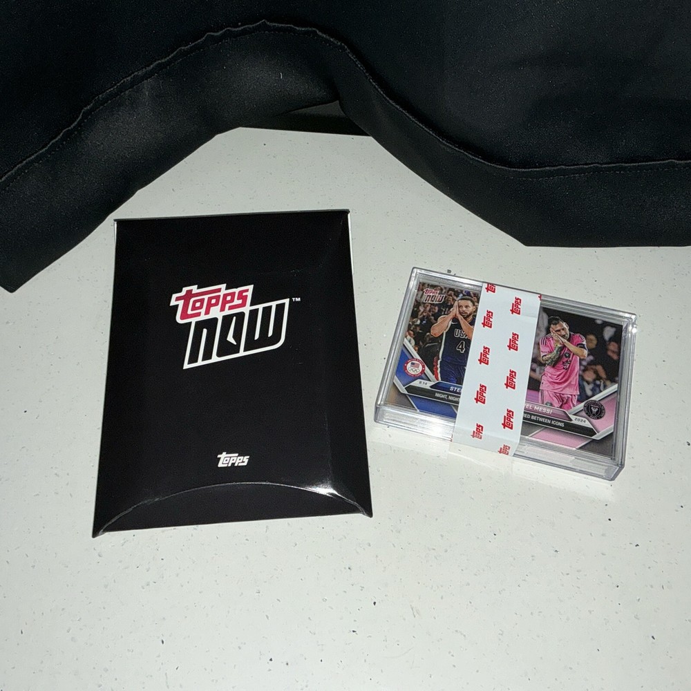 Lot of 20 2024 Topps Now #22 / #128 Night Night Stephen Curry / Lionel Messi Set