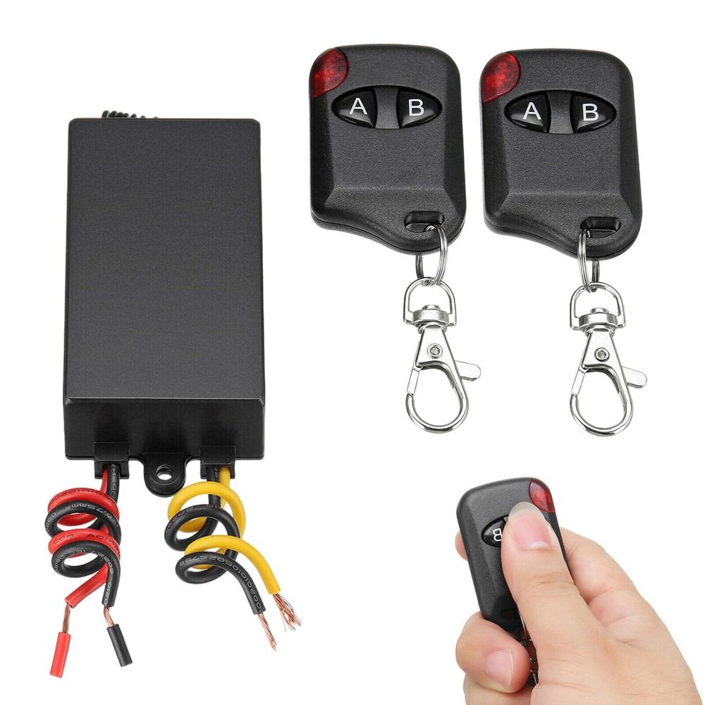 Wireless Remote Control Switch DC12V Relay Rece-iver Switch on/off RF 433Mhz US