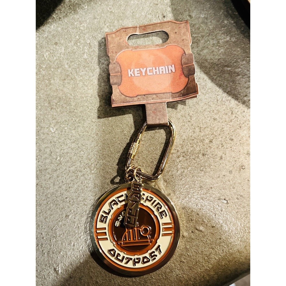 Galaxy's Edge Black Spire Outpost Oga's Cantina Keychain Star Wars Disney Parks