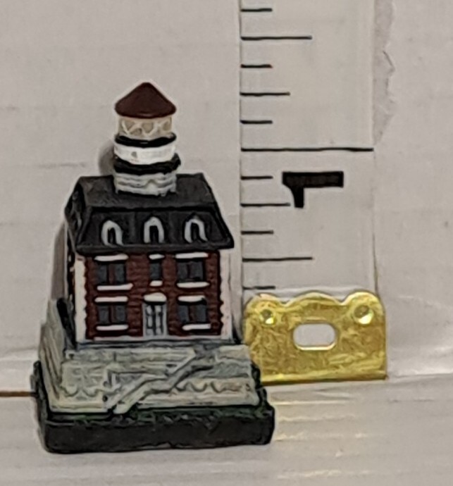Danbury Mint Christmas Tree Lighthouse New London Ledge Connecticut Replacement