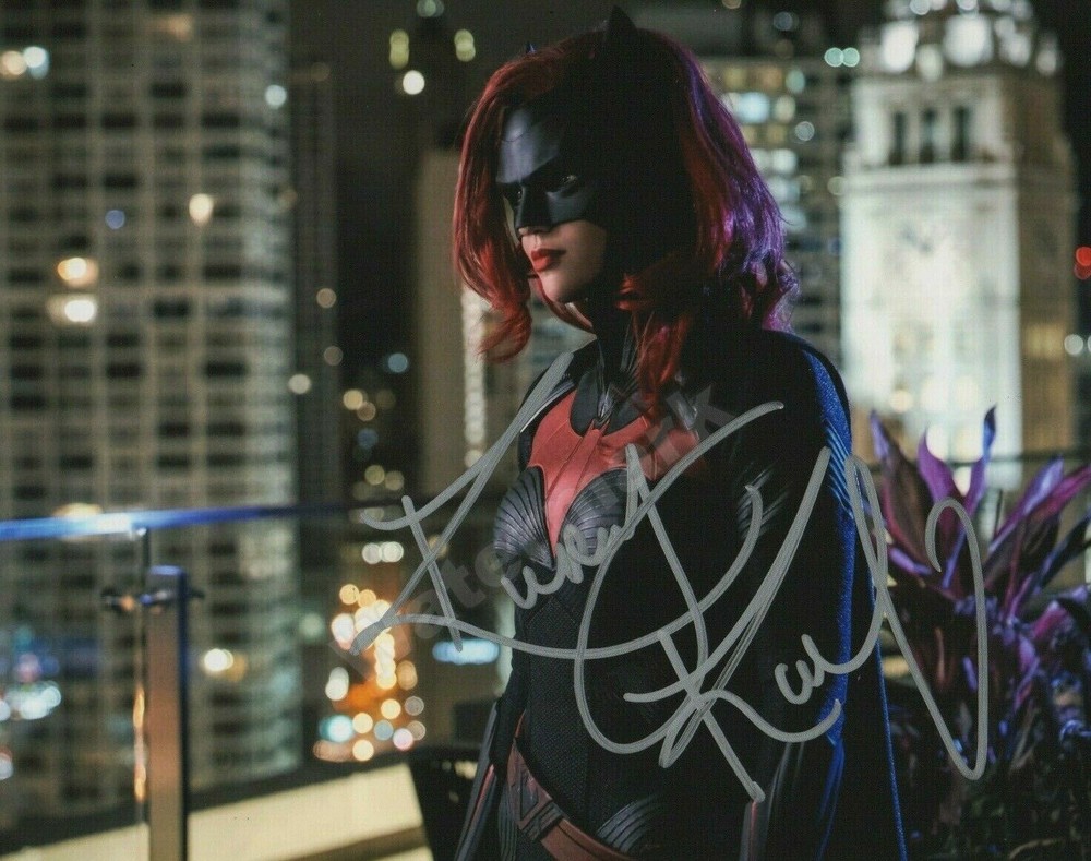 Ruby Rose Autographed Batwoman Photo Reprint Signed Memorabilia