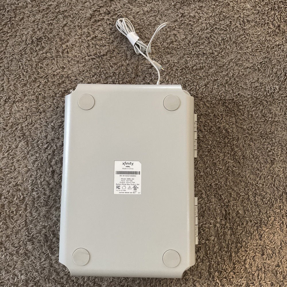 Xfinity XBBL Battery Backup Device For Xfinity Modem* No Batteries * NWOB