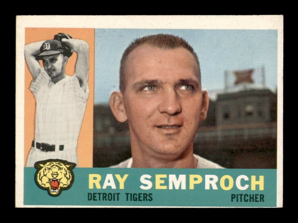 1960 Topps #286 Ray Semproch NM-MT Baseball Card OBGcards