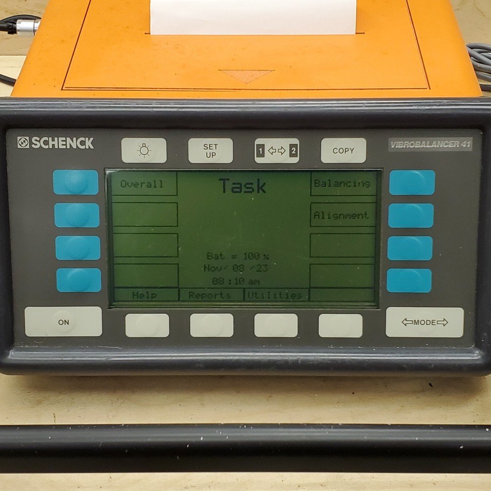 Schenck VibroBalancer 41 - Complete Kit w/ Cables, Transducers & Soft Bag - NICE