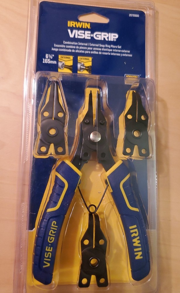 Snap Ring Pliers irwin vice grip 4 piece 2078900 Fast usps shipping-image
