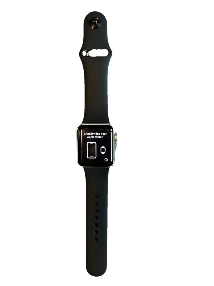 Apple Watch Series 3 42mm Aluminium Case with Sports Band - Space Gray/Black