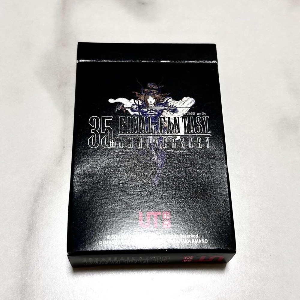 Novelty Final Fantasy 35Th Anniversary Playing Cards