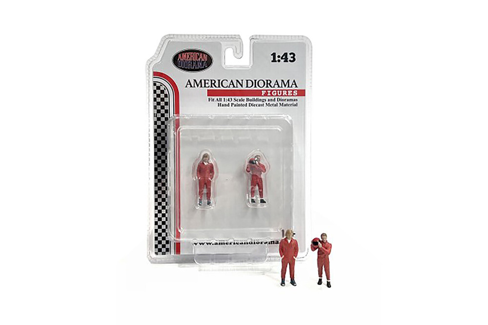 Racing Legends 70s Set 1:43 Scale American Diorama Figure 1.5