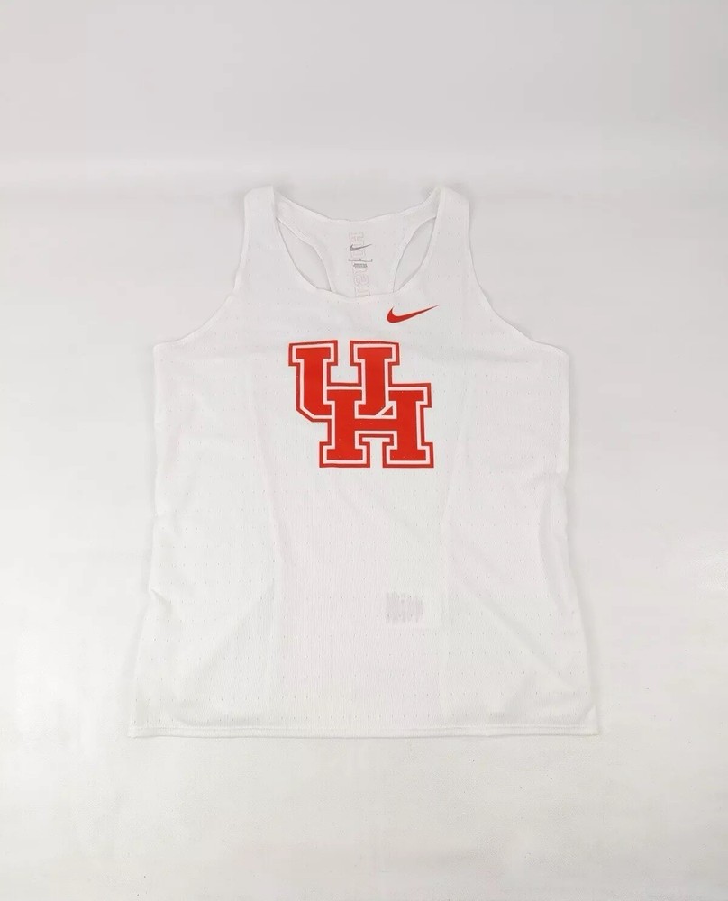 NIKE Running Singlet University of Houston Men’s Size L USA-Made