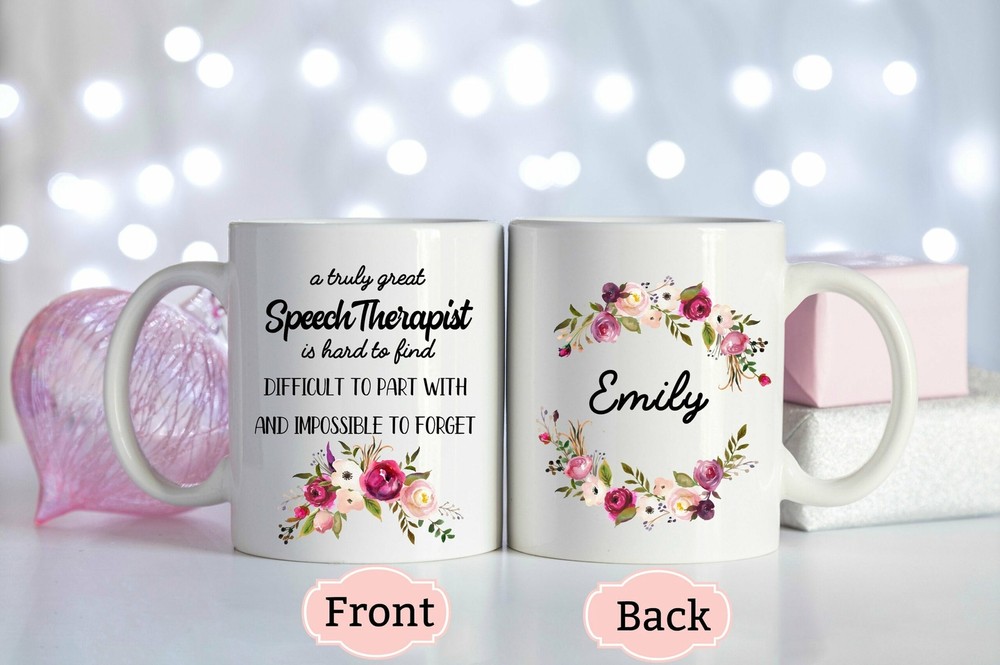 Personalized Speech Language Pathologist Mug Speech Pathology Gift Speech