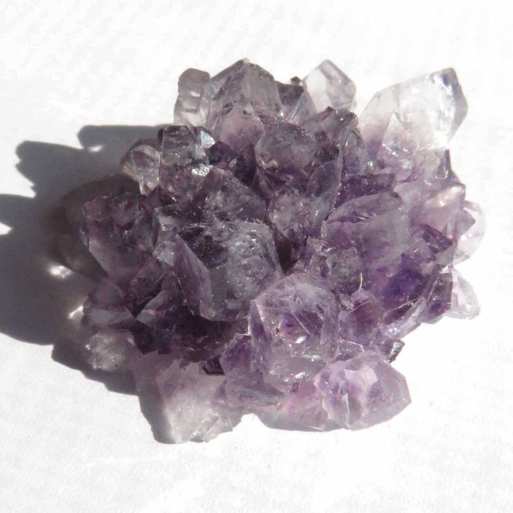Druzy Amethyst Rose Flower Stalactite Tip VR334