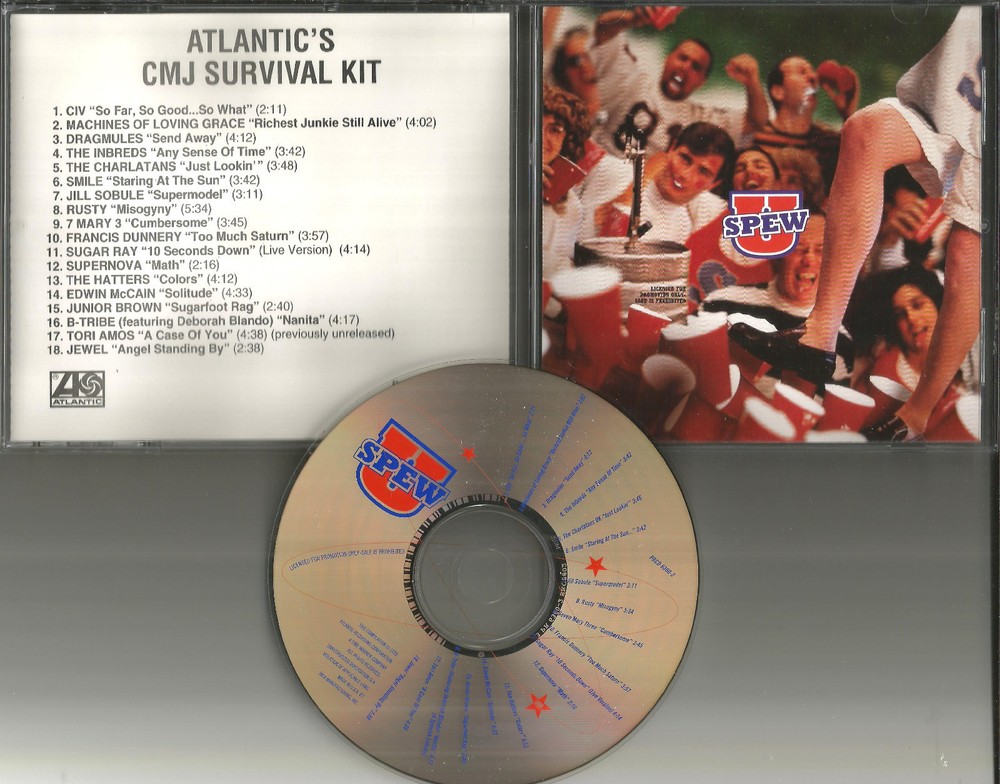 UNRELEASED TORI AMOS & SUGAR RAY LIVE PROMO CD w/ JEWEL Edwin McCain JILL SOBULE