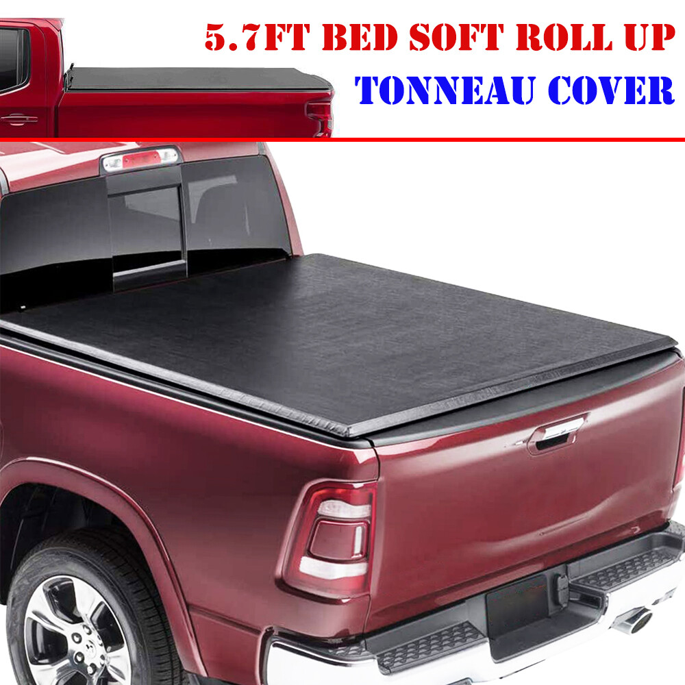 5.7ft Truck Bed Tonneau Cover for 2009- 2022 Dodge Ram 1500