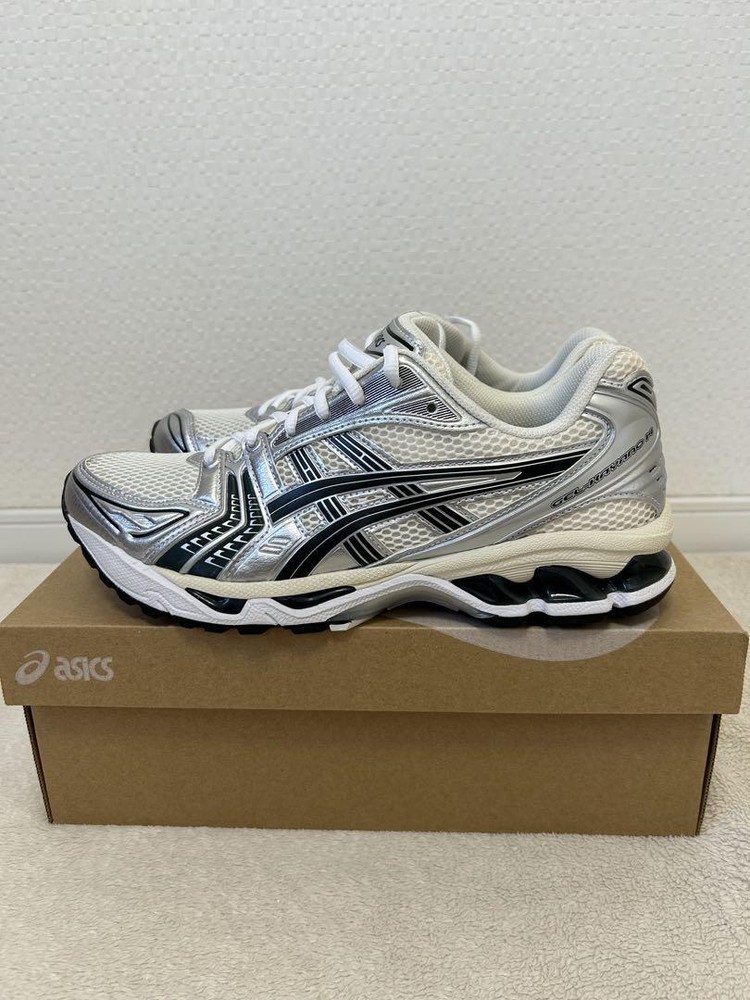 Men US 9.5 KITH × Asics Gel-Kayano 14 Cream/Scarab 499339