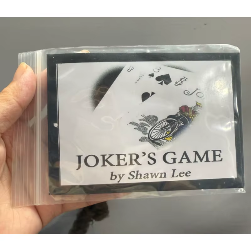 JOKER’S GAME BY SHAWN LEE MAGIC TRICK - Card Illusion Gimmick