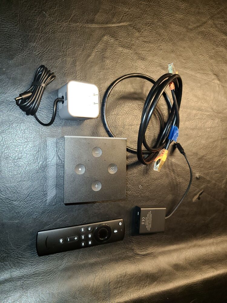 Amazon Fire TV Cube 2nd Gen A78V3N 4K HDR Streaming Media Player with Alexa