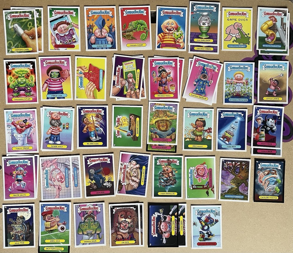 Garbage Pail Kids Series 2 52-Card Lot with Color Variant Parallels