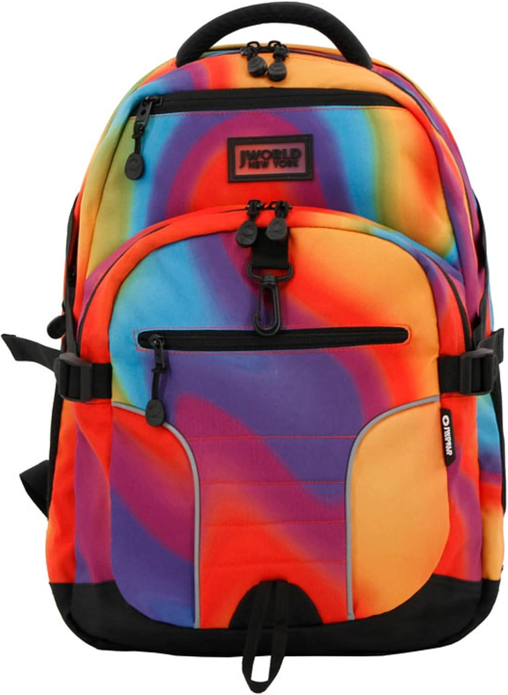 Atom Multi-Compartment Laptop Backpack, Heat, One Size