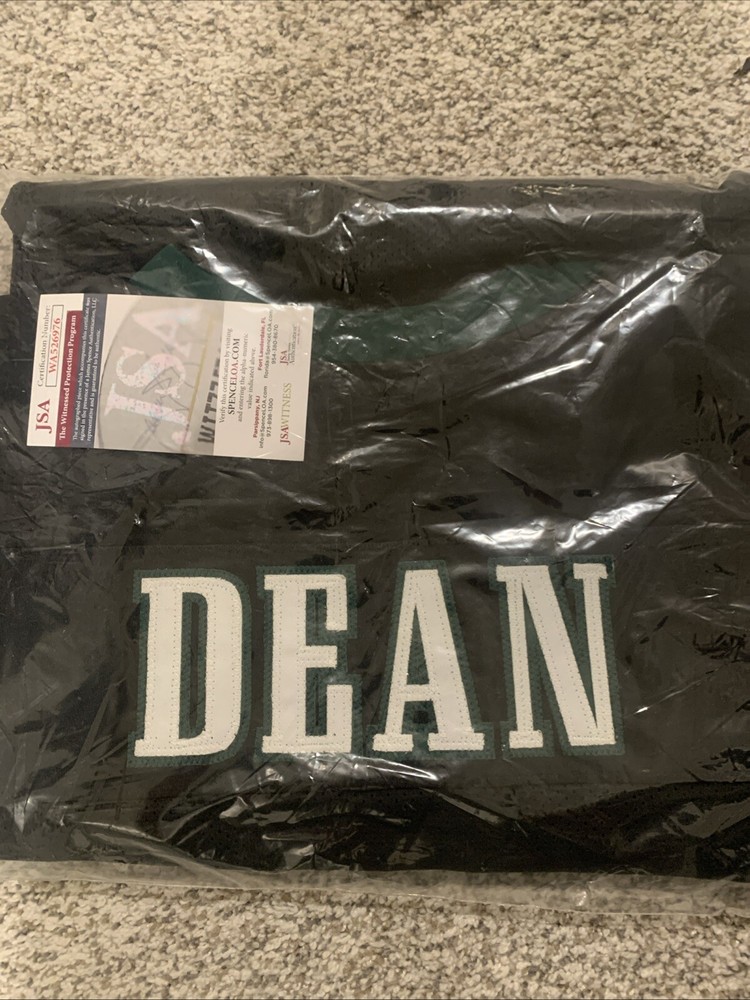 Nakobe Dean Autographed Jersey