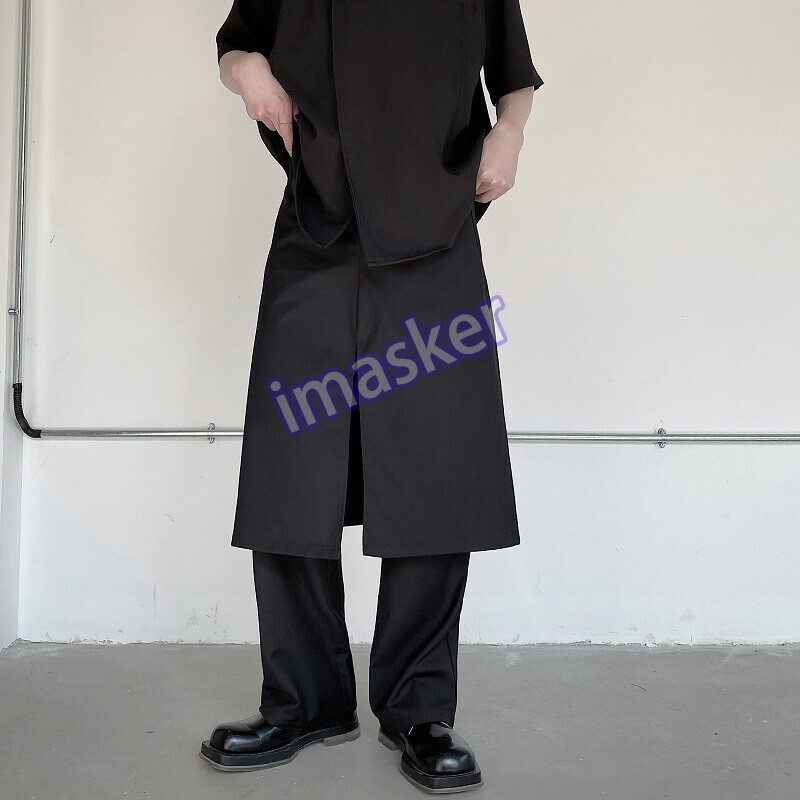 Retro Japanese Summer Trousers for Men - Stylish Casual Straight-Leg Pants