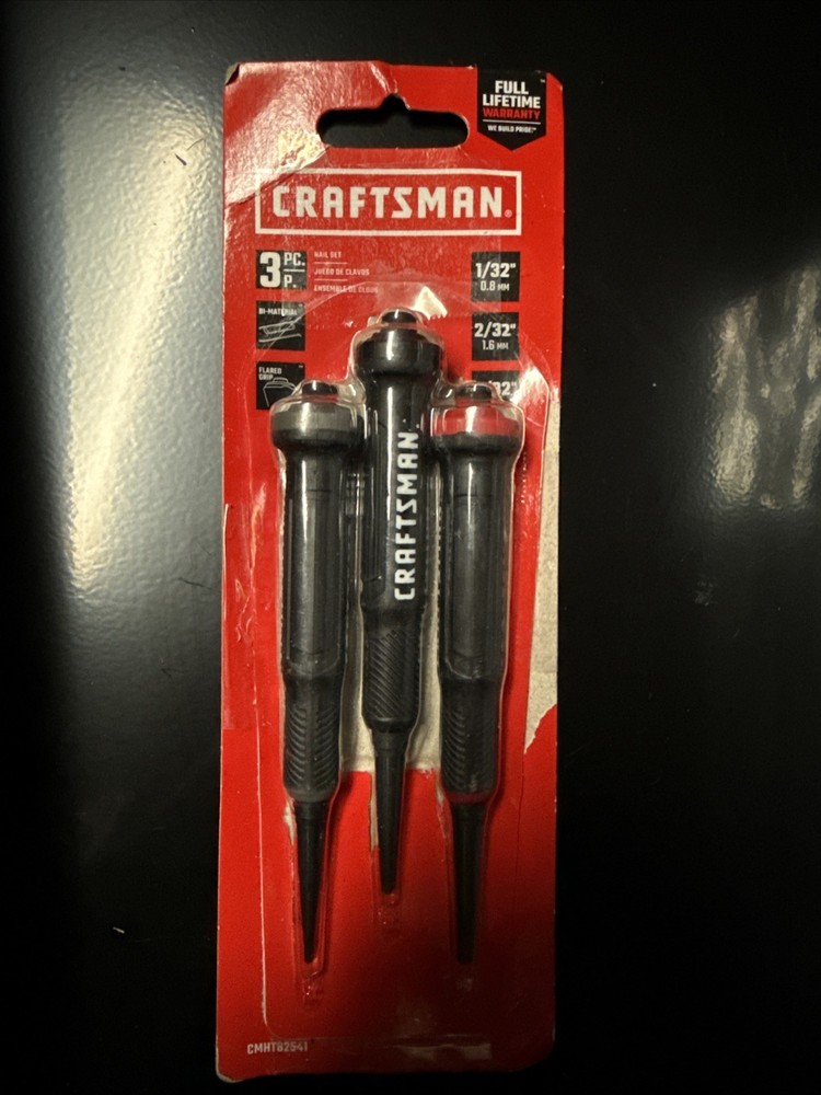 Craftsman Nail-Set Punch,1/32