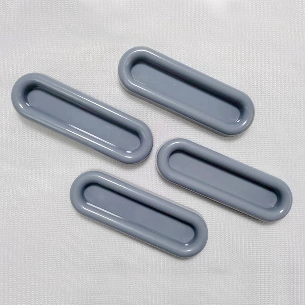 4pcs Punch-Free Drawer Handles Glass Door Pull Push Assist Tools  